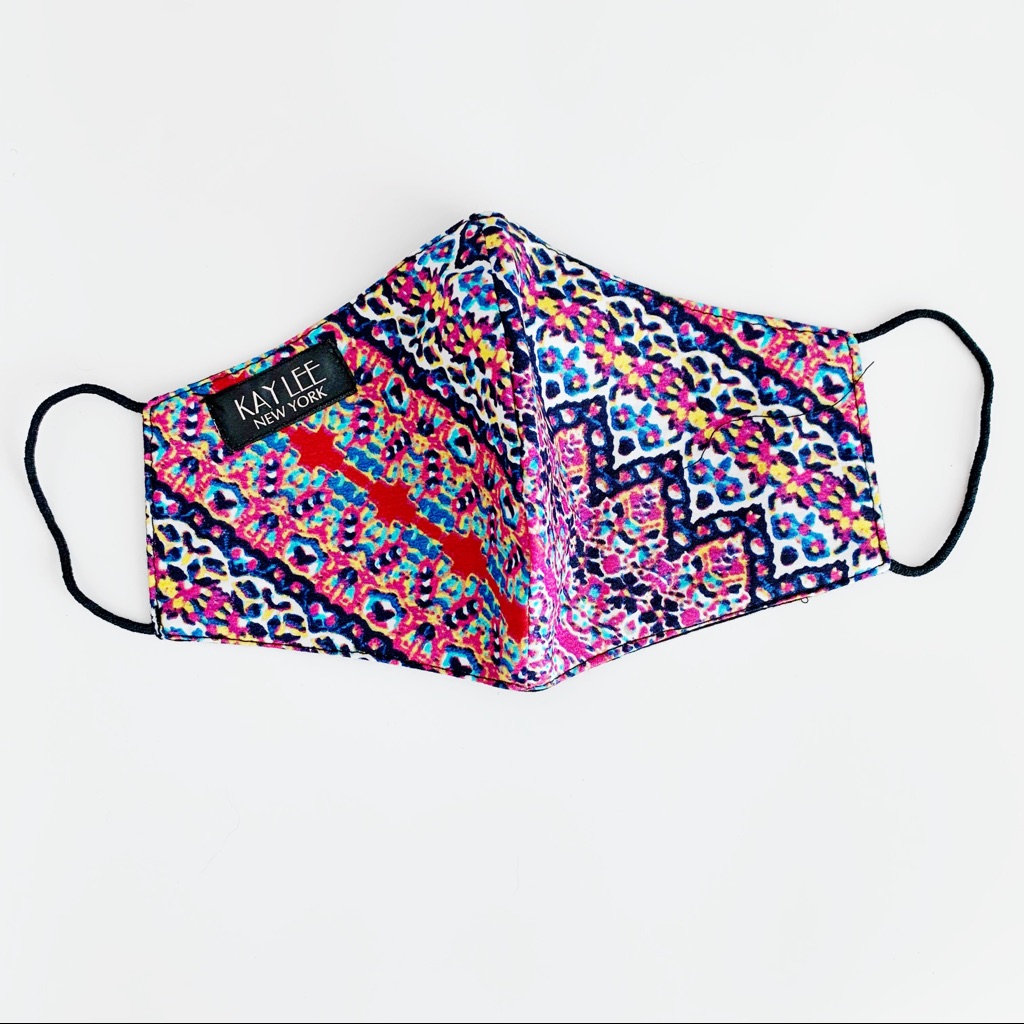 Multicolor Pattern Face Mask